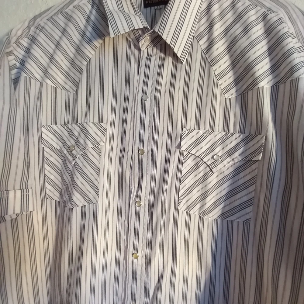 Plains Western Wear Big MAN Shirt - Picture 3 of 5